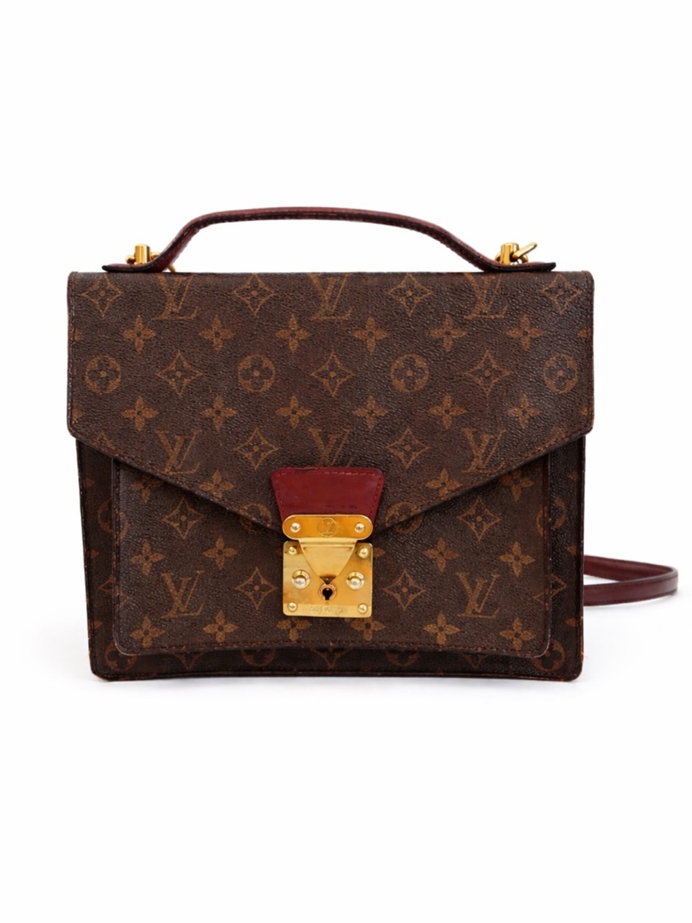 Louis Vuitton Pochette Métis Monogram Top Handle Crossbody Bag Made in France